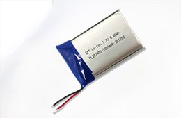 3.7V 103450 1800mAh 头灯聚合物锂电池